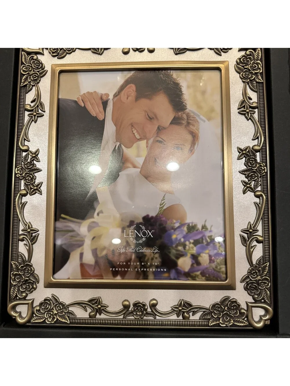 New Lenox Vintage Love Photo Frame 8